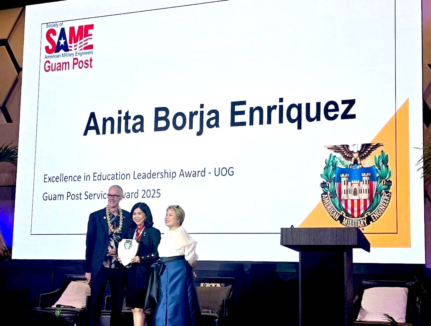 President Anita Borja Enriquez