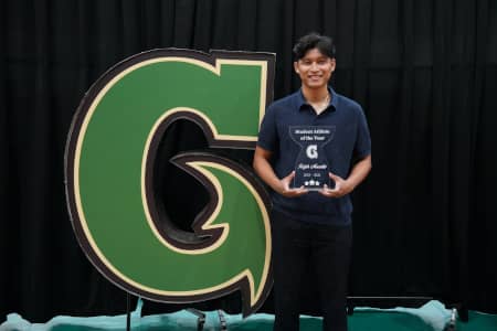 Student-Athlete of the Year and Men's Basketball Most Valuable Player - Raplh Macaldo