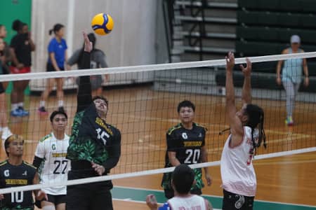 UOG Tritons open the Triton Men’s Volleyball League season with a tough 3–0 loss to Big Digs, while Andersen Bombers defeat Adahi on opening night. Get match results, player highlights, and upcoming game schedules at the UOG Calvo Field House.