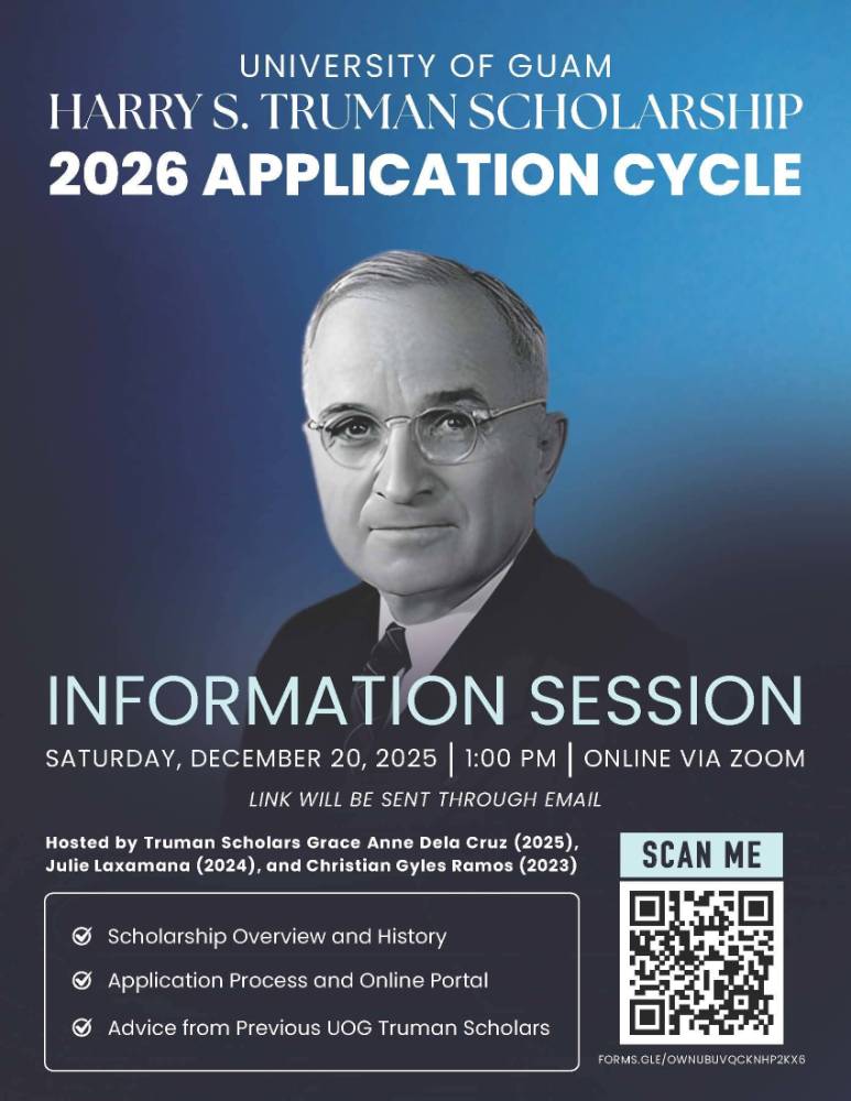 Truman Scholar Event Flyer