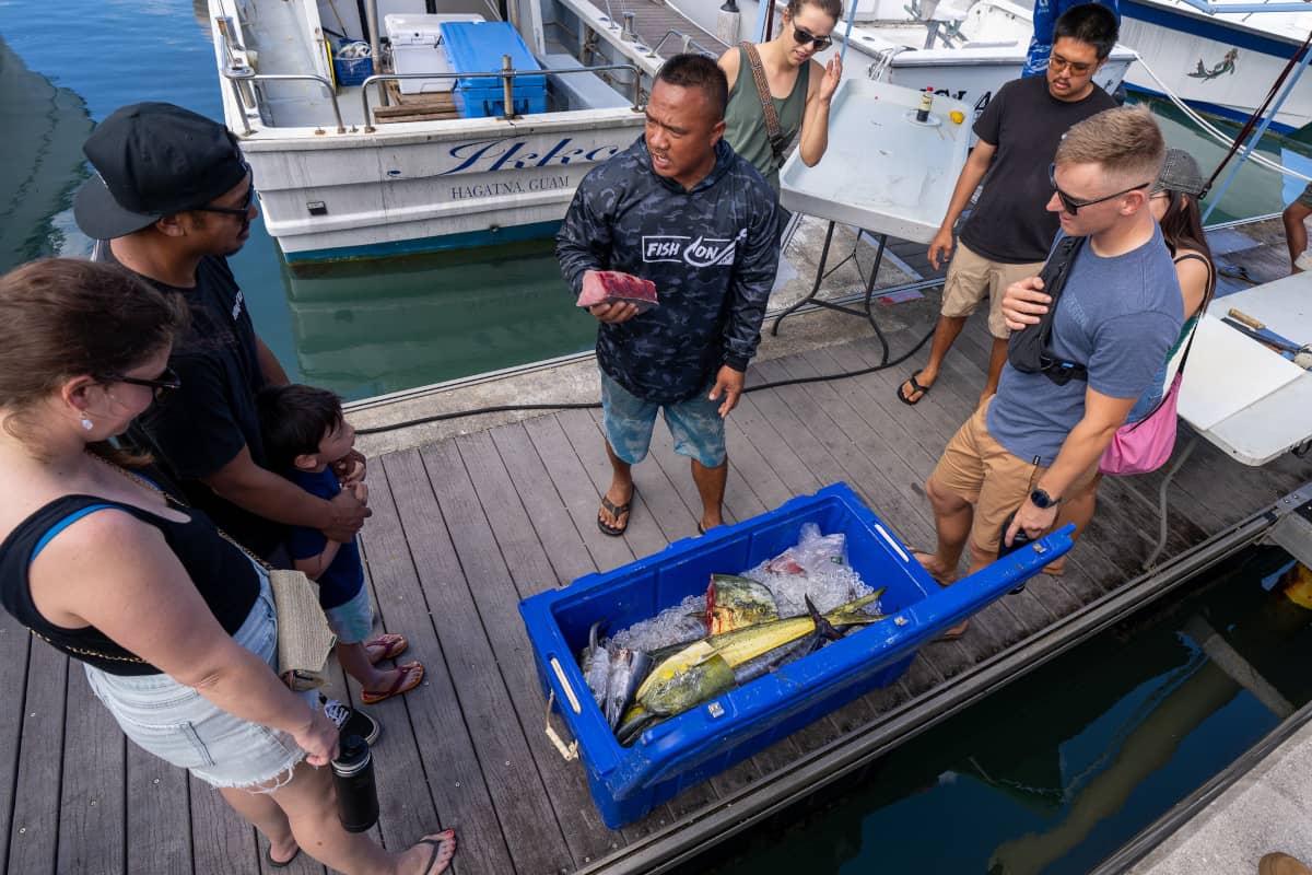 local fishers will also be selling their fresh catch
