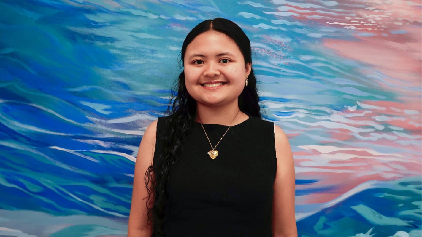 University of Guam sophomore Isabella Villasoto