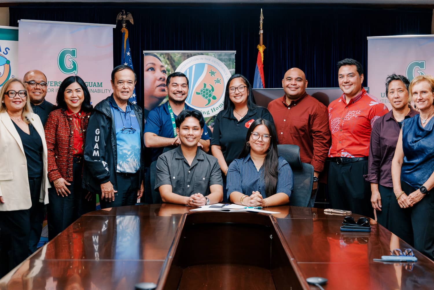 The University of Guam and the leadership from the NSF Navigating Home program