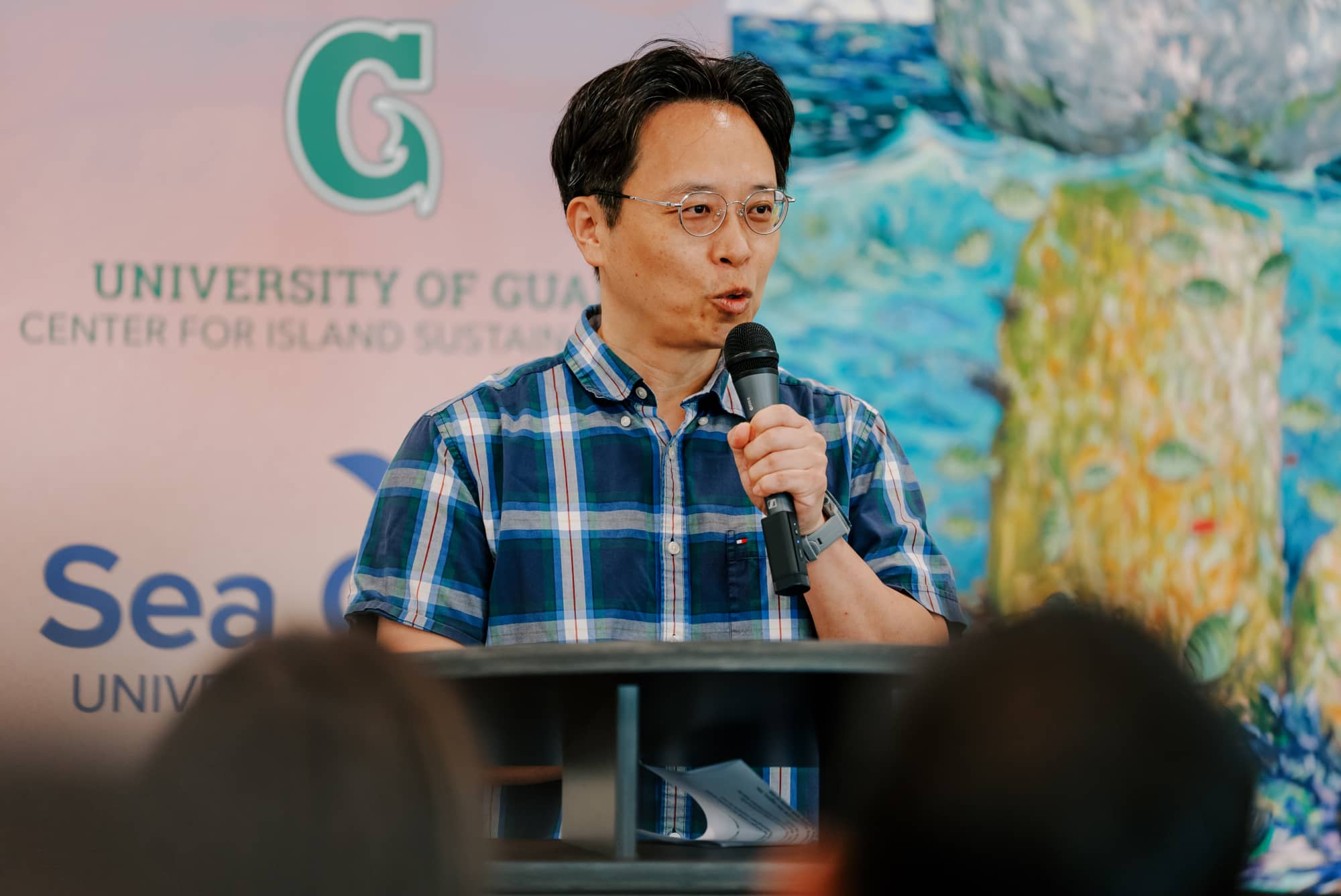 Yong Sang Kim, Ph.D., one of the six recipients