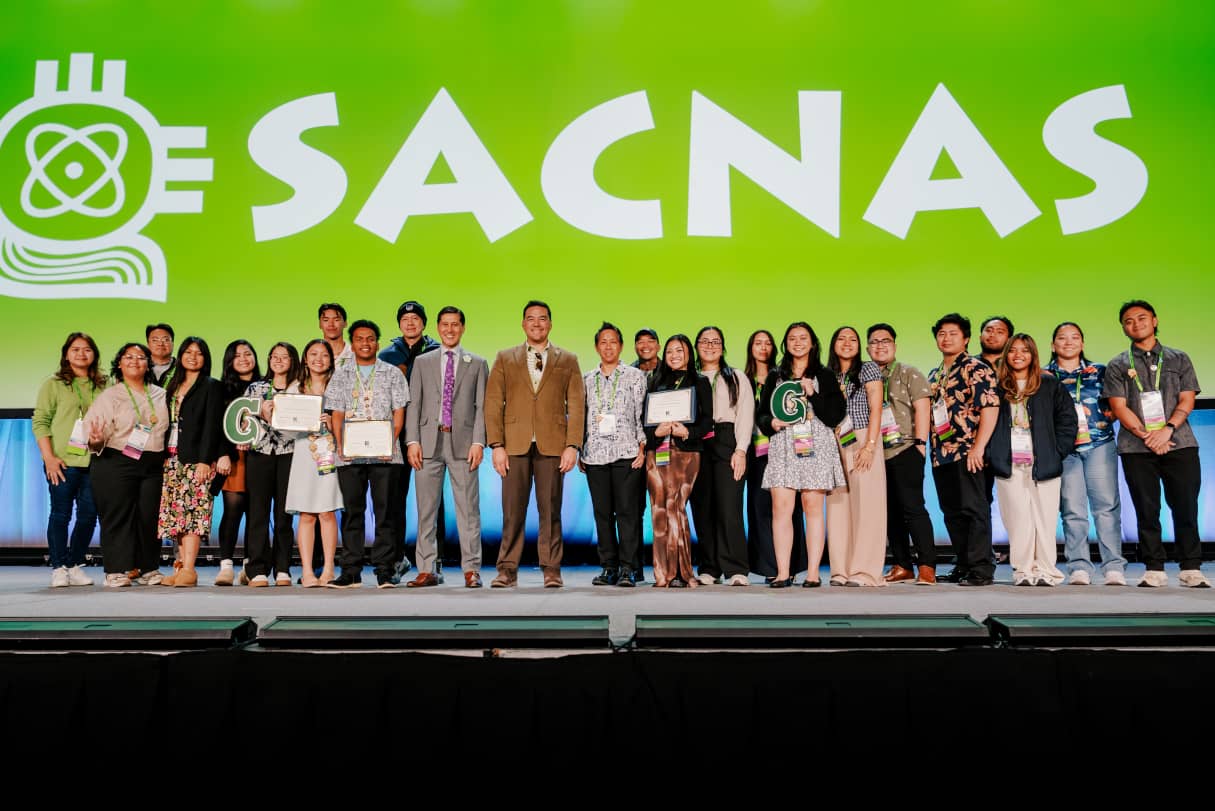 UOG delegation stands tall at the SACNAS NDiSTEM conference in Columbus, Ohio.