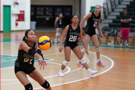 Guam Pro defeats Lady Tritons in LTVL playoffs as Rogues advance to the semifinals.