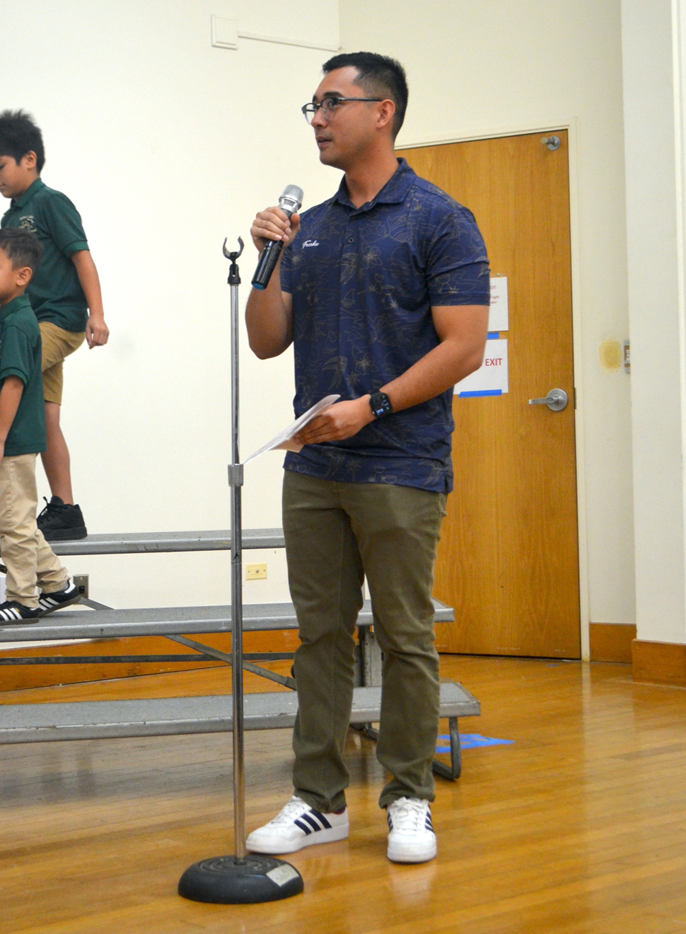 Cody Lizama speaking