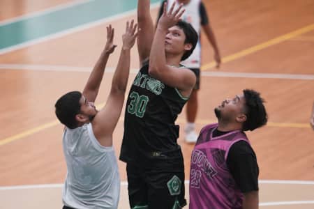 The University of Guam Tritons men’s basketball team claimed the MicroFriends Mini-Games Tournament championship with a perfect 6–0 record, defeating Machew 48–47 in a thrilling title match. Led by MVP Daniel Salas and strong team performances throughout pool and bracket play, the Tritons delivered clutch wins to secure the tournament crown at the UOG Calvo Field House.