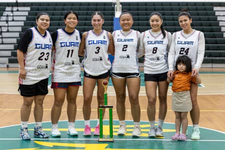 The Lady Nationals captured their first Lady Triton Super League championship Wednesday night, October 7, defeating Fuetsa 102-84 at the UOG Calvo Field House. The title came in the women's national program's first season competing in the Super League.