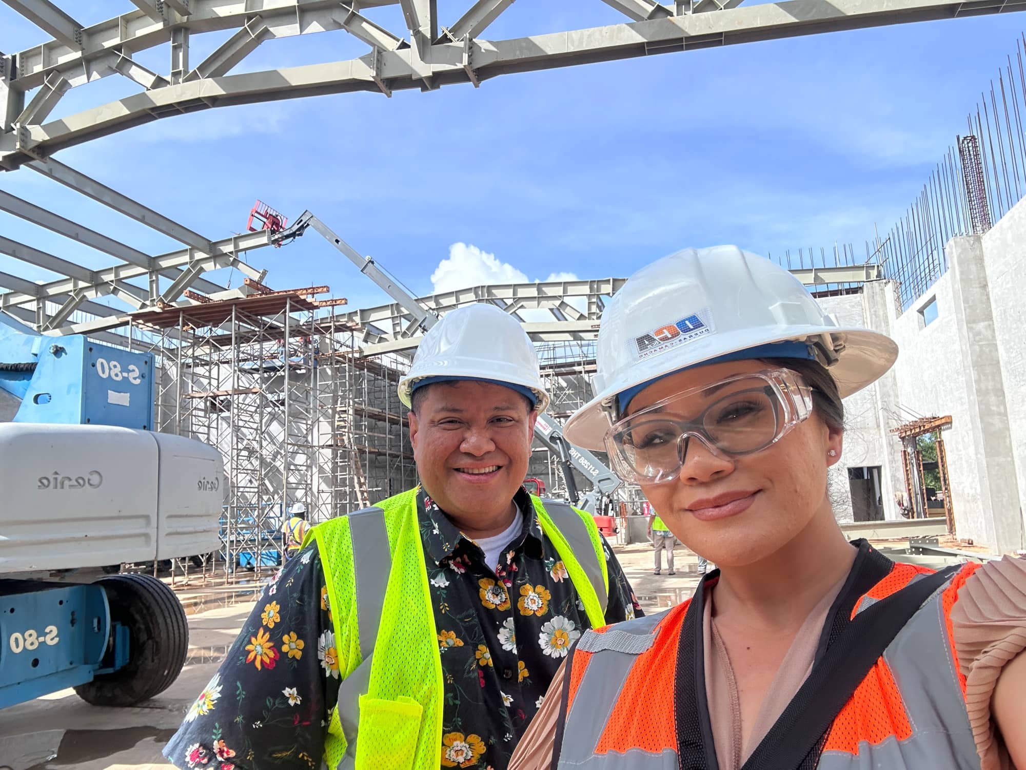 Chalan Pago-Ordot Mayor Wayne Santos and Kayleena Blas Diaz