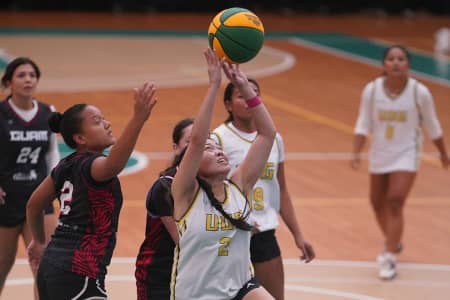 Womens basketball match