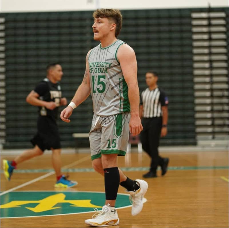 Basketball Player in a Game