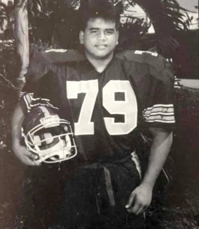 Roland during high school
