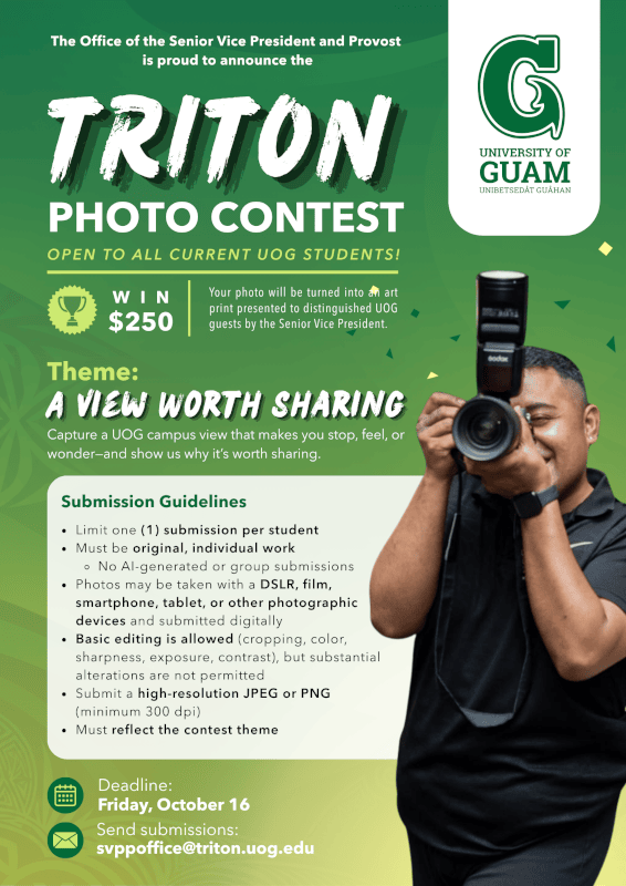Poster of more information on Contest