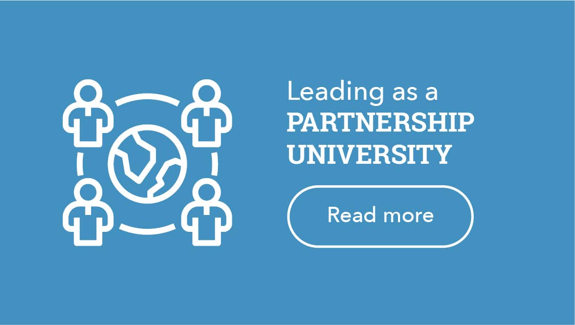 Leading as a Partnership University