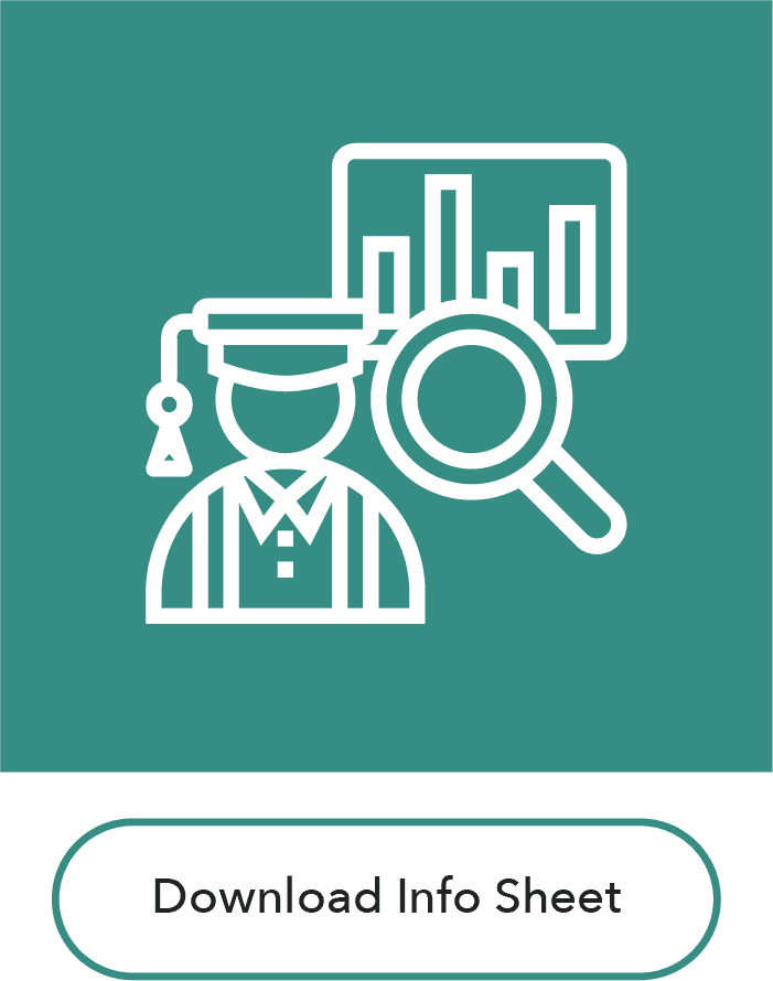 Icon that represents research