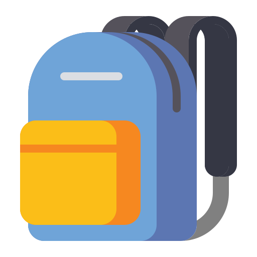 Icon of a backpack