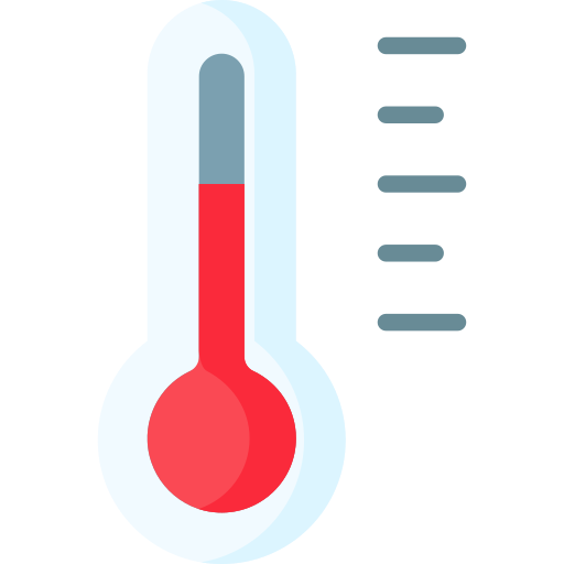 Icon of a thermometer