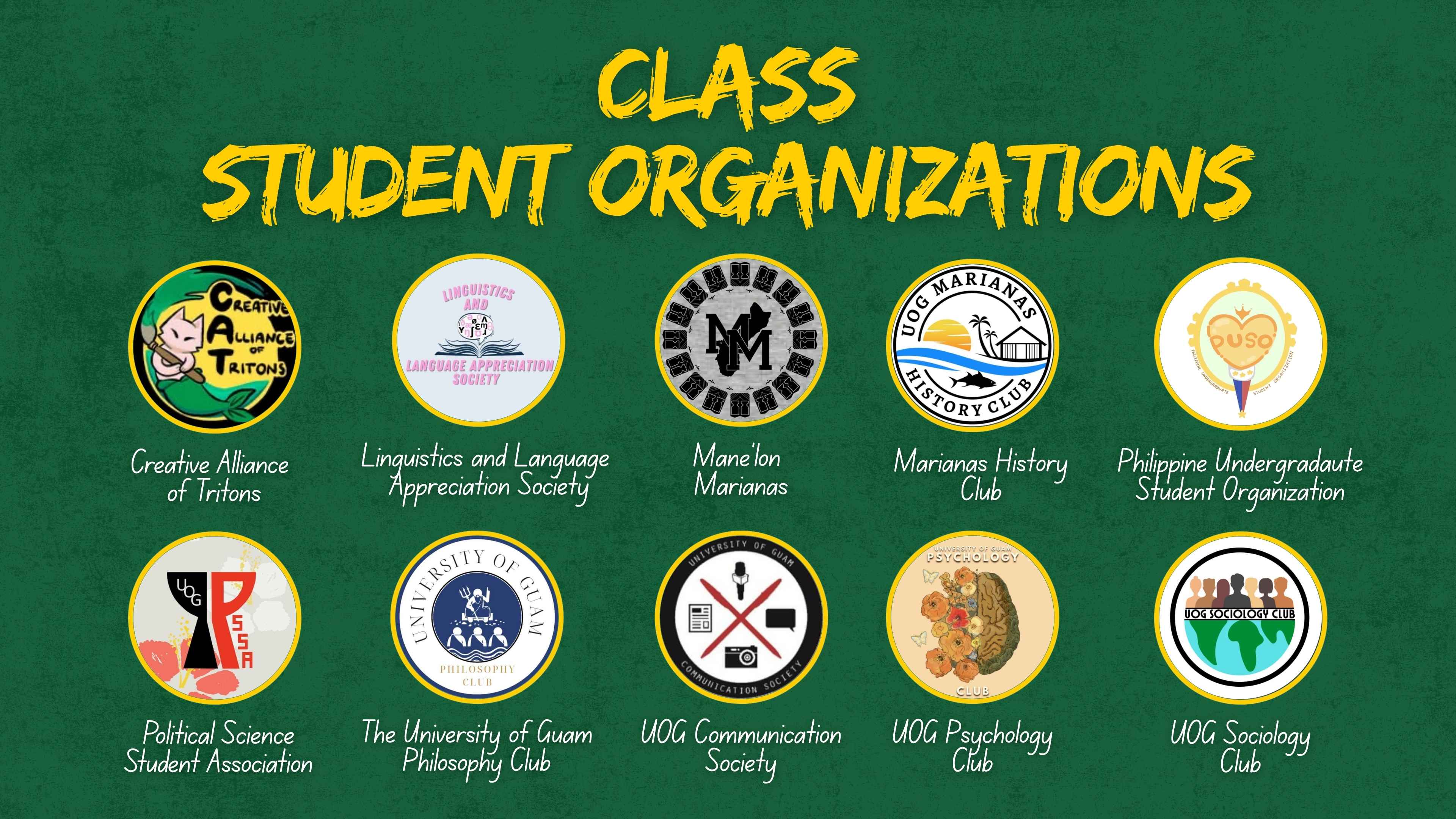 CLASS Student Org Logos