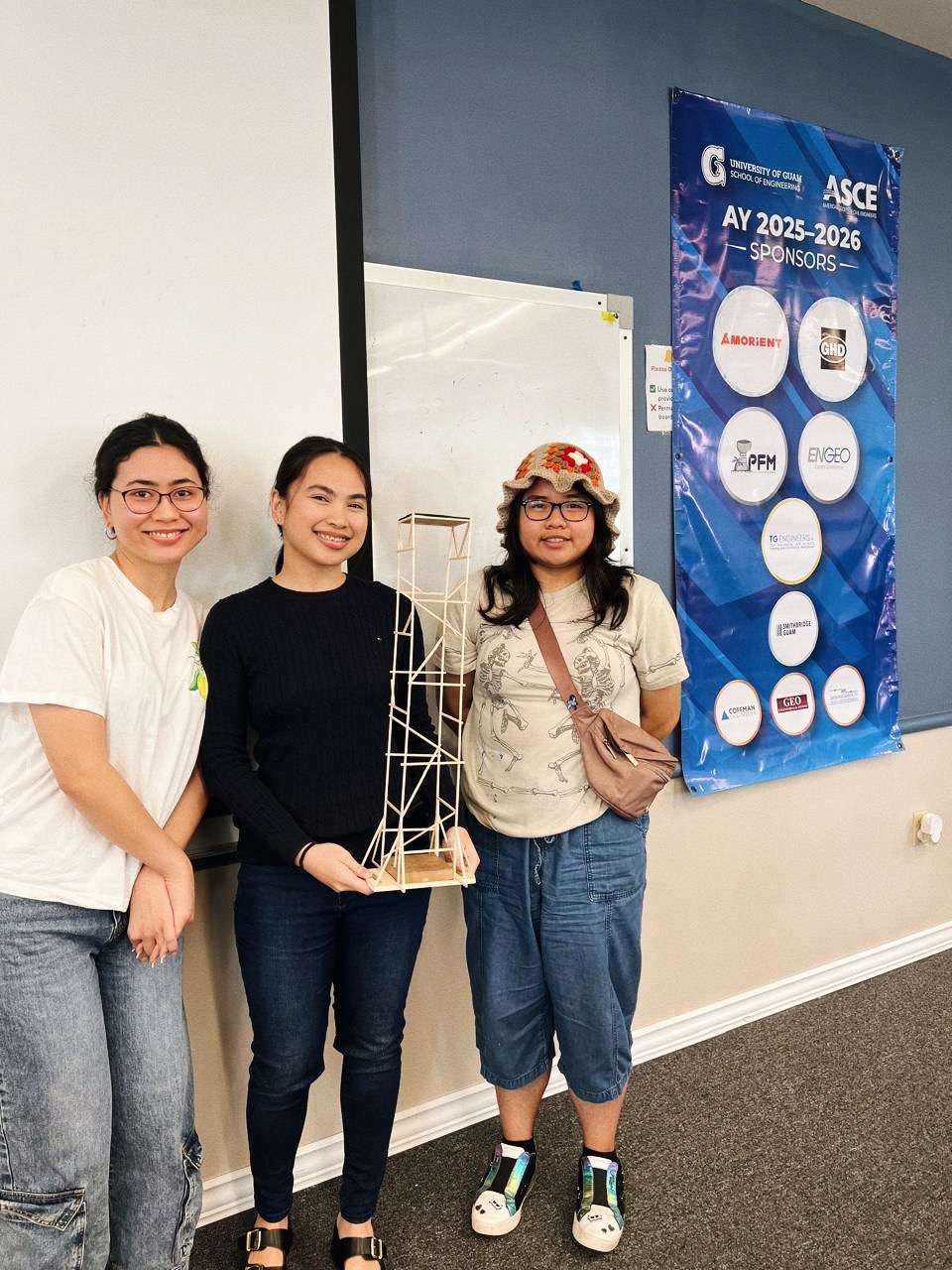Figure 2e Team PUSO (From left to right: Shareen Gabriel, Kimberly Nepomuceno, Arielle Baza; Not pictured: Andrea Carranza, Amber Hecita, Arvin Garcia)