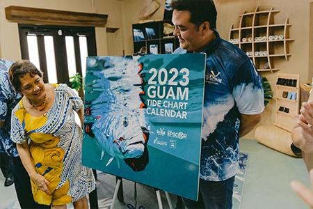 The University of Guam Sea Grant program officially launched two community calendars.