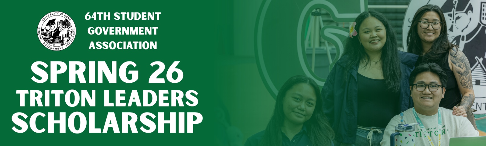 SGA Triton Leaders Scholarship Award banner