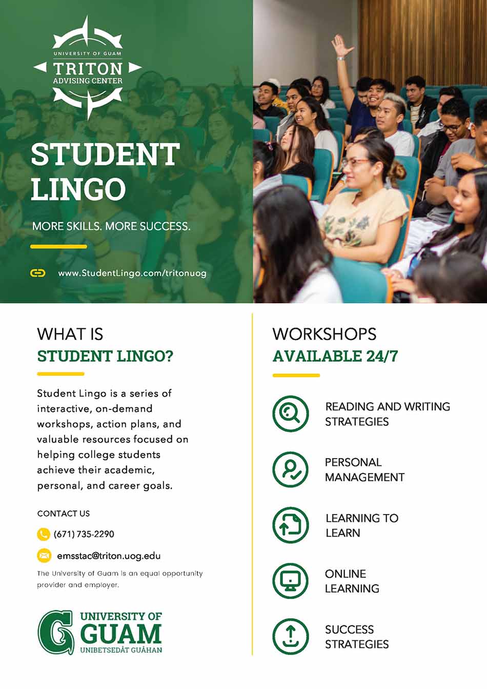 Student Lingo Flyer