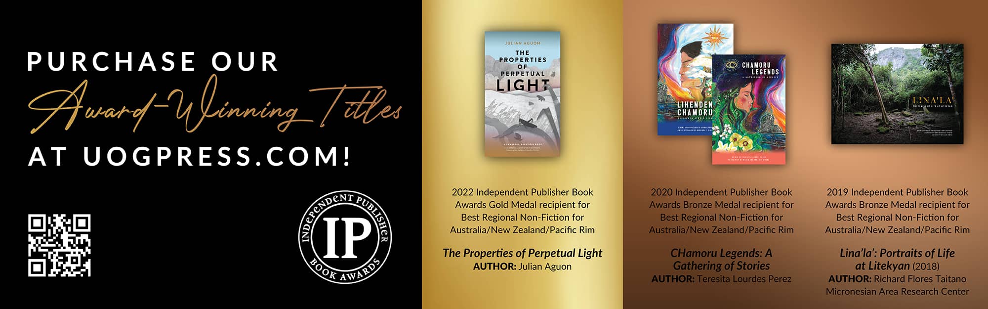 Purchase our award-winning titles at uogpress.com