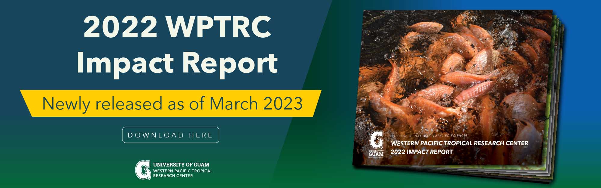 Banner for 2022 WPTRC Impact Report