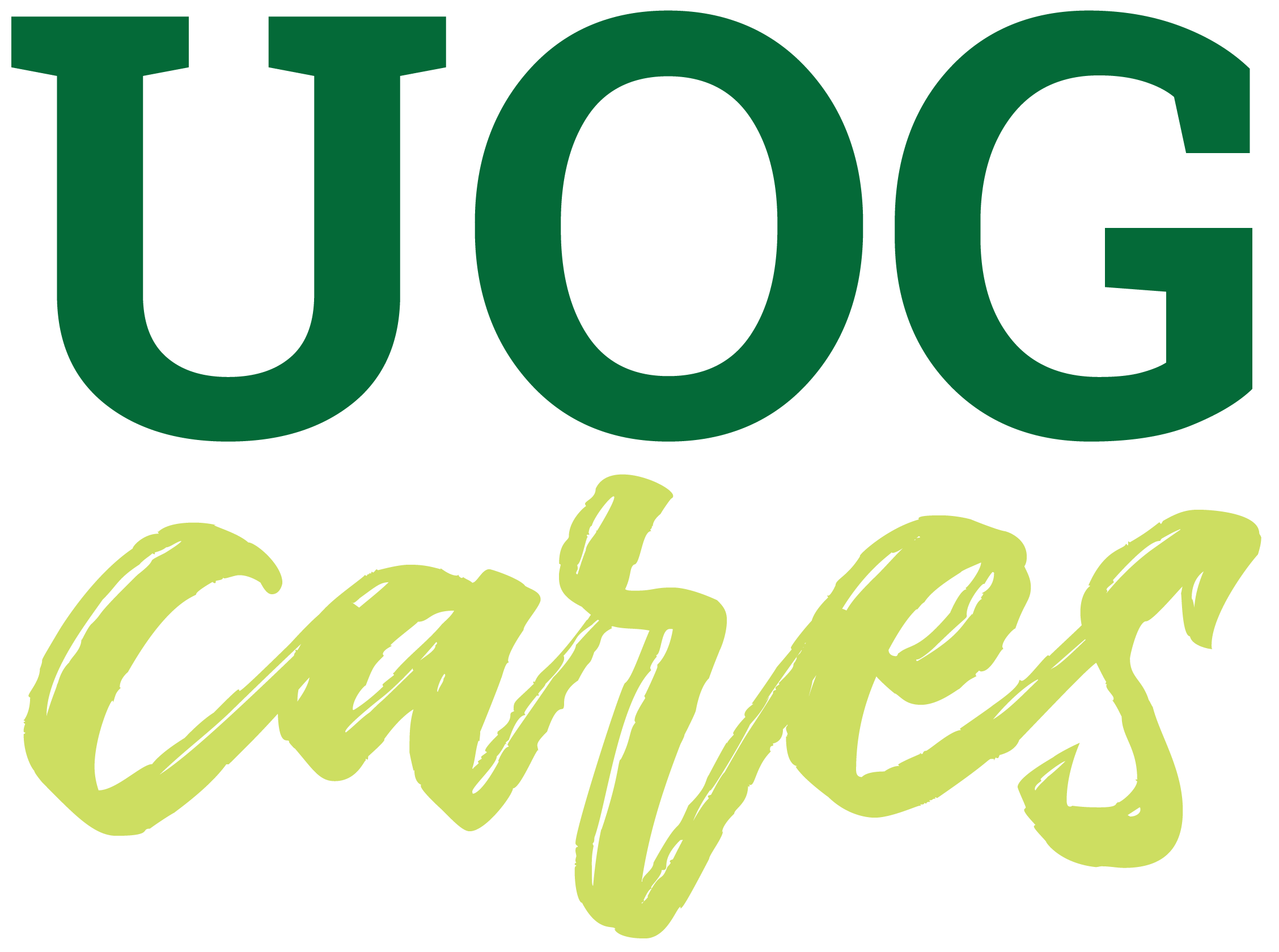 UOG Cares Logo